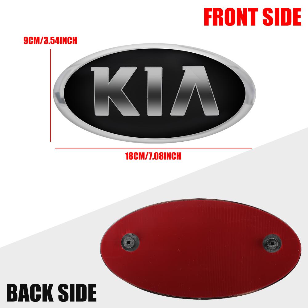 1pcs 3D Car Emblem Center Badge Sticker Decal Styling Accessories For KIA Rio Ceed Sportage Cerato Soul Sorento K2 K5 Picanto