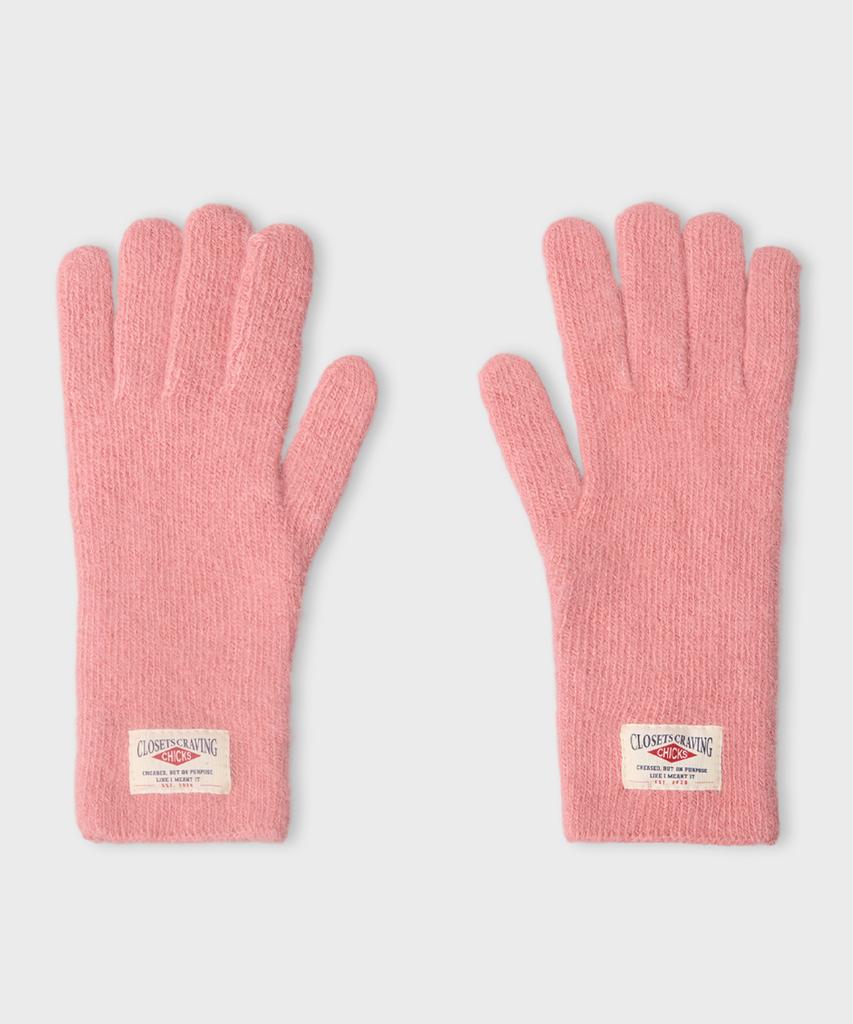 CHICKS Mohair Blur Fingerhole Gloves (8 Colors)