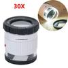 3/5/10/30X Magnifying Glass K9 Optical Lens Monocle Magnifier Magnifier Eye Lens Watch Repair for Coin Stamps Jewelry Lupe Loupe