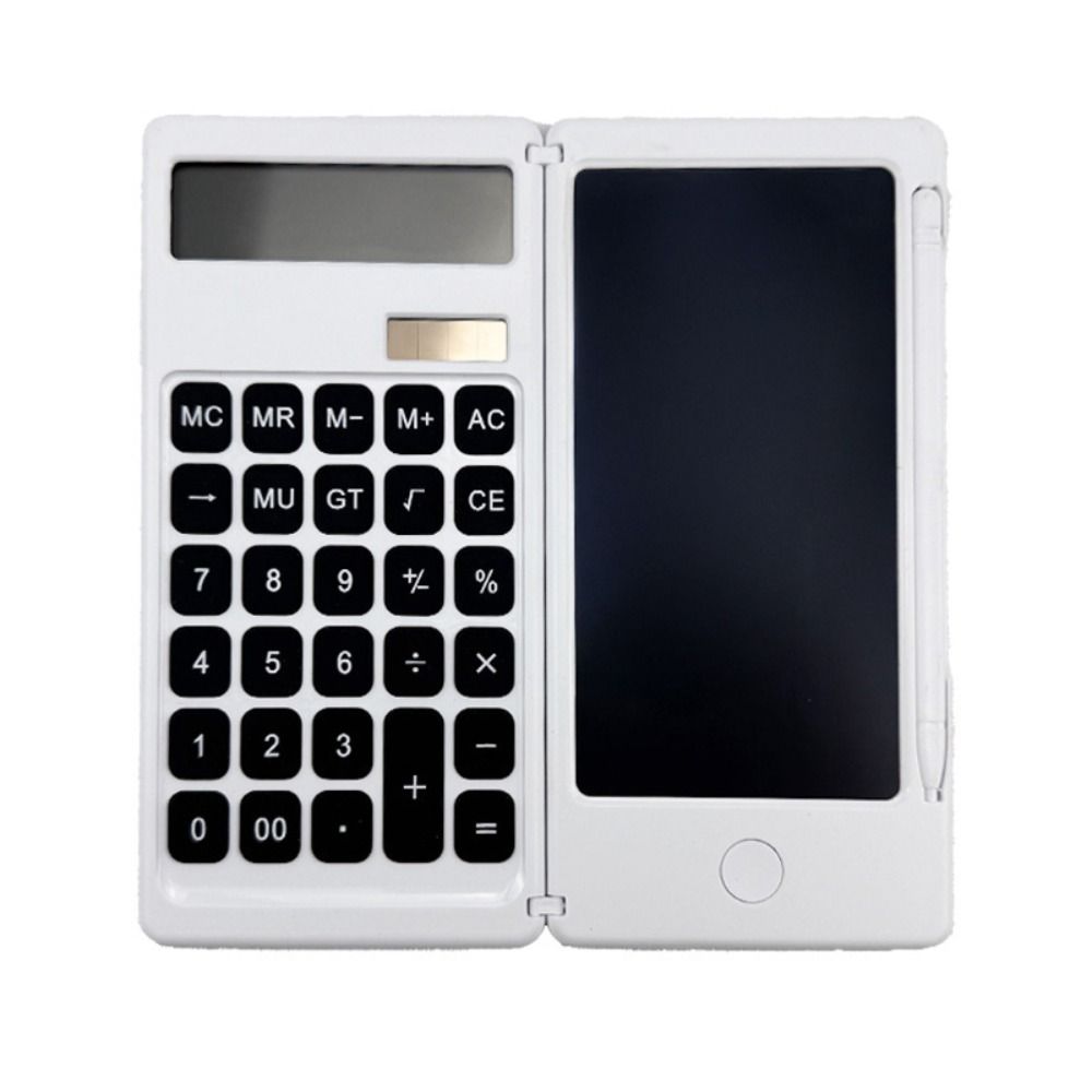 Foldable Writing Pad Calculator Large Buttons Math Calculator Portable Desktop Calculator  Formal