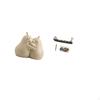 Hugging Pear Stand Ceramic Bookend Burner Tabletop Ornament Fine Workmanshelf Sculpture Holder