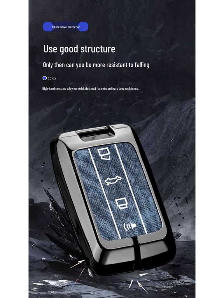 2024 Tank 300 Key Cover for Men & Women - Durable Metal Shell, Three Hundred & Five Hundred Compatibility
