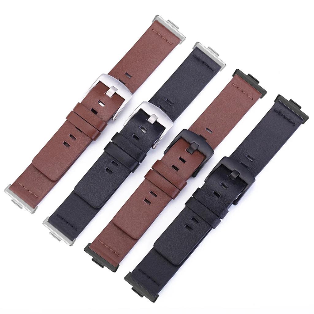 Leather Strap for Huawei Watch Fit 4 Pro Band Vintage Frosted Strap for Huawei Watch Fit 4 3 2 1 Watchband Accessories
