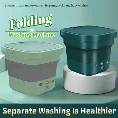 Household Foldable Washing Machine Cleaning Underwear Socks Artifact Portable Special For Traveling