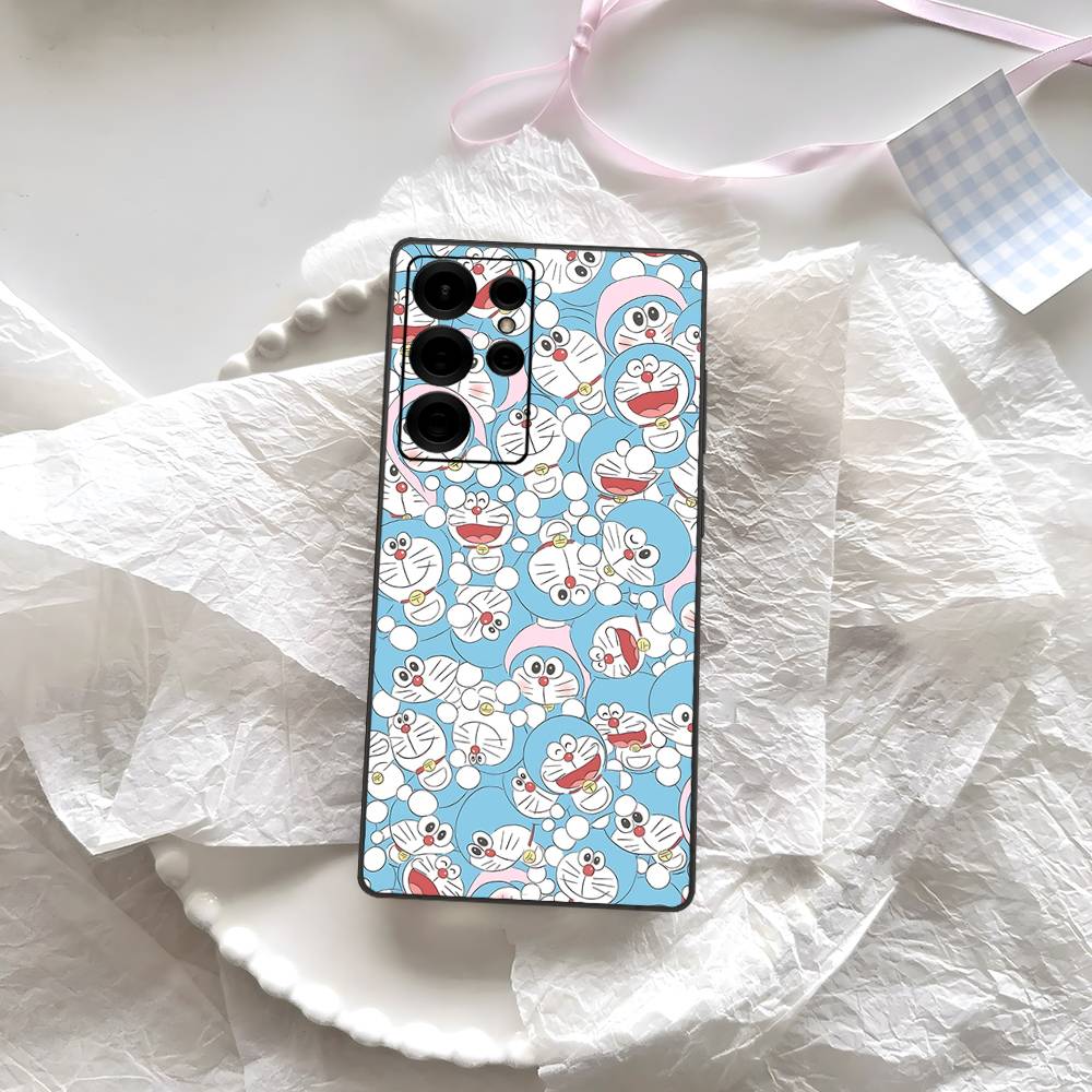 Cartoon D-Doraemons Phone Case For Samsung S 24 Fe 25 Ultra Plus 20 Lite 21 30 22 23 24 22 Ultra 5G Fundas