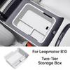 Για Leapmotor B10 B01 Lafa 5 Κεντρική Κονσόλα Υποβραχιόνιο Κουτί Αποθήκευσης Επέκταση Οργανωτής Αξεσουάρ Εσωτερικού Χώρου