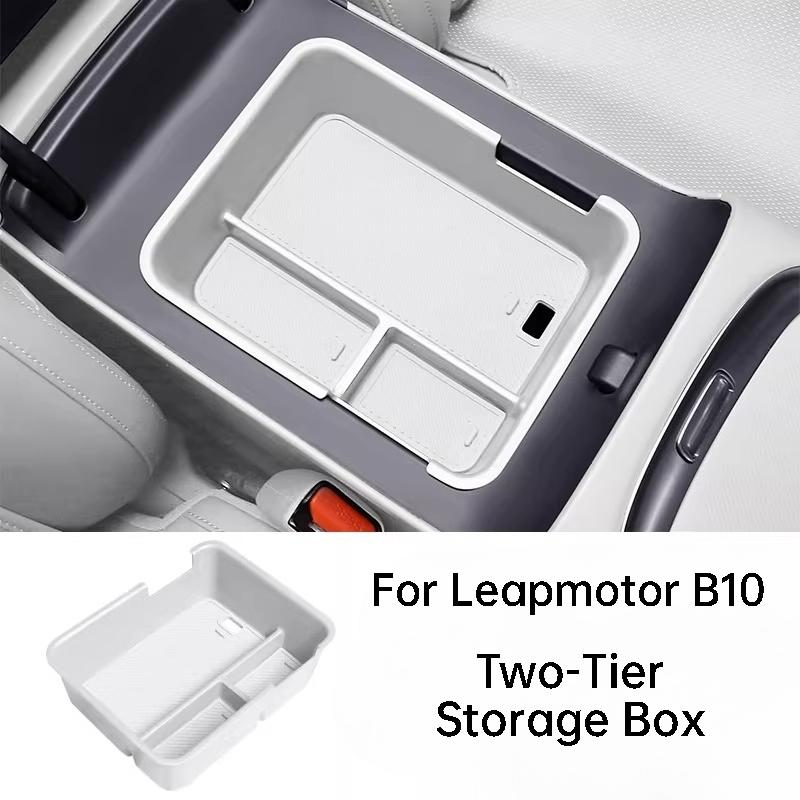 Για Leapmotor B10 B01 Lafa 5 Κεντρική Κονσόλα Υποβραχιόνιο Κουτί Αποθήκευσης Επέκταση Οργανωτής Αξεσουάρ Εσωτερικού Χώρου