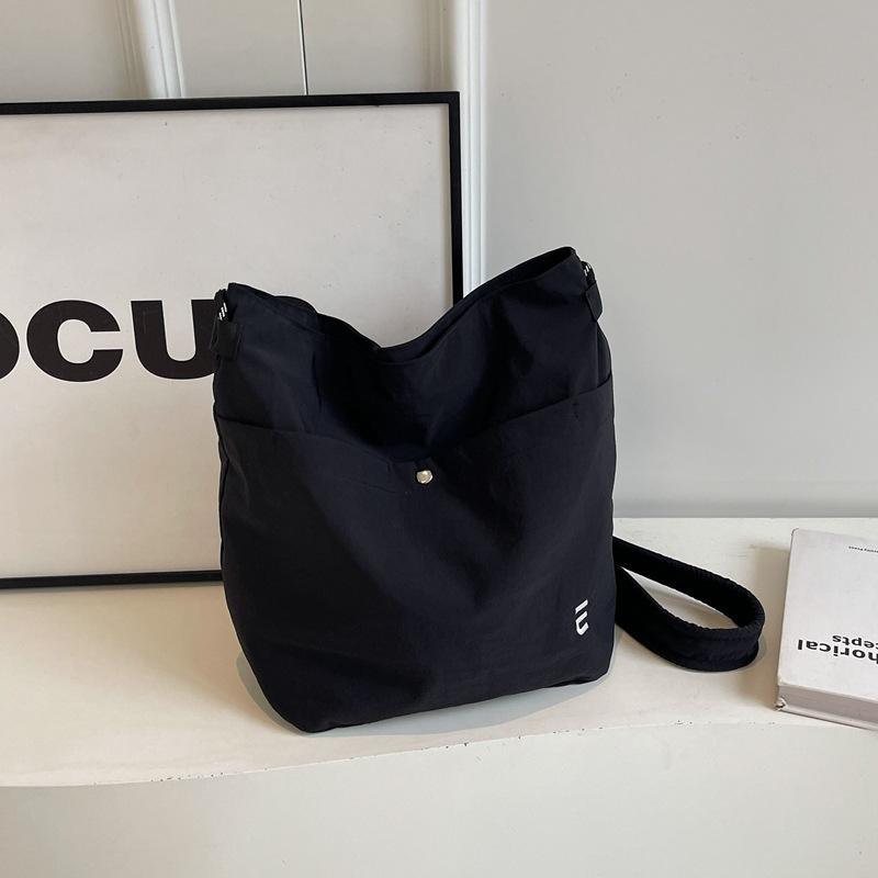 Холщовая сумка Женская сумка через плечо большой вместимости Сумка для покупок — фото 8