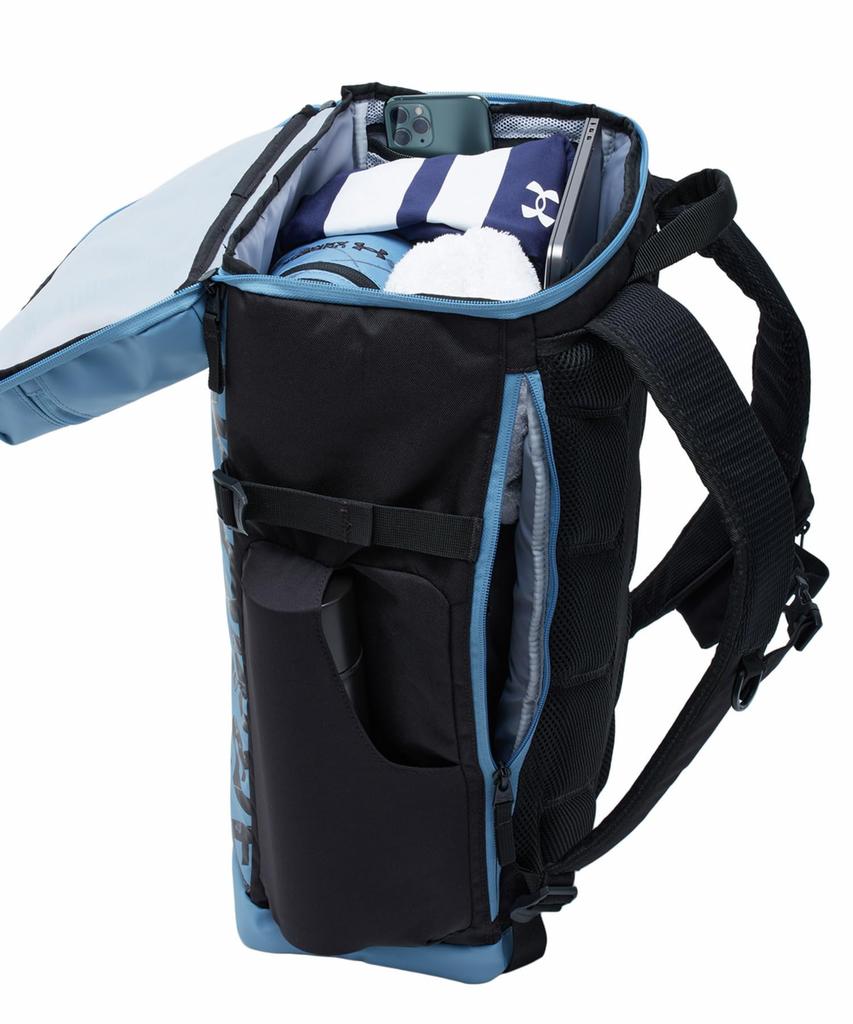 Under Armour UA Tarpaulin Backpack 40L Blue Smoke One Size 2.0 1388291(418)