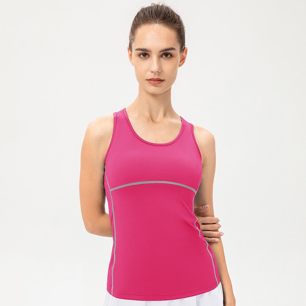 Women's Sport PRO Tights & Quick-Dry Vest Fitness Suit - Running, Yoga, Training