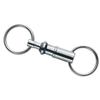 [Victorinox] Special Edition Keyring Coupling Keychain Silver 25mm Simple Lightweight Waterproof Gift Silver [Domestic Genuine Product] 4.1835