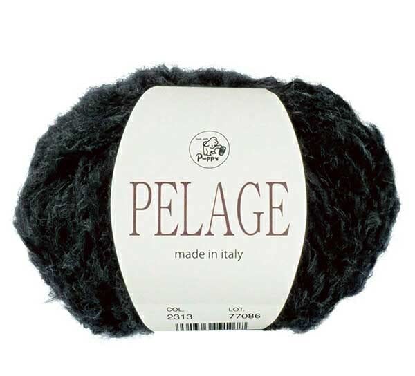 

Puppy Yarn Color Fall/Winter PELAGE 2313 чёрный