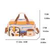 Dopamine Casual Travel Bag for Women, Lightweight Gym Yoga Swim Fitness Duffel, Short Trip Business Trip Carry, Large Handbags