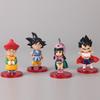 13Pcs/1Set Dragon Ball Son Goku Figure WCF Super Saiyan Son Gohan Krillin Kiki Character Model Toy Gift Collection Action Figure