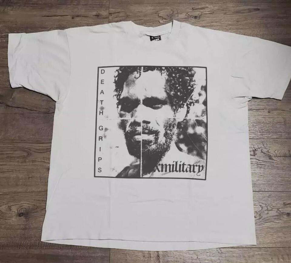 Death Grips Exmilitary Classic Unisex White T SHIRT Unisex T-Shirt XL