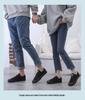 Unisex Black Canvas Sneakers: Versatile, Smiley Design, Casual Flats for Men & Women