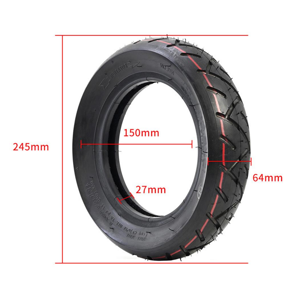10 Inch 10x2.50 Tire Pneumatic Inner Tube Compatible for   M4 Electric Scooter