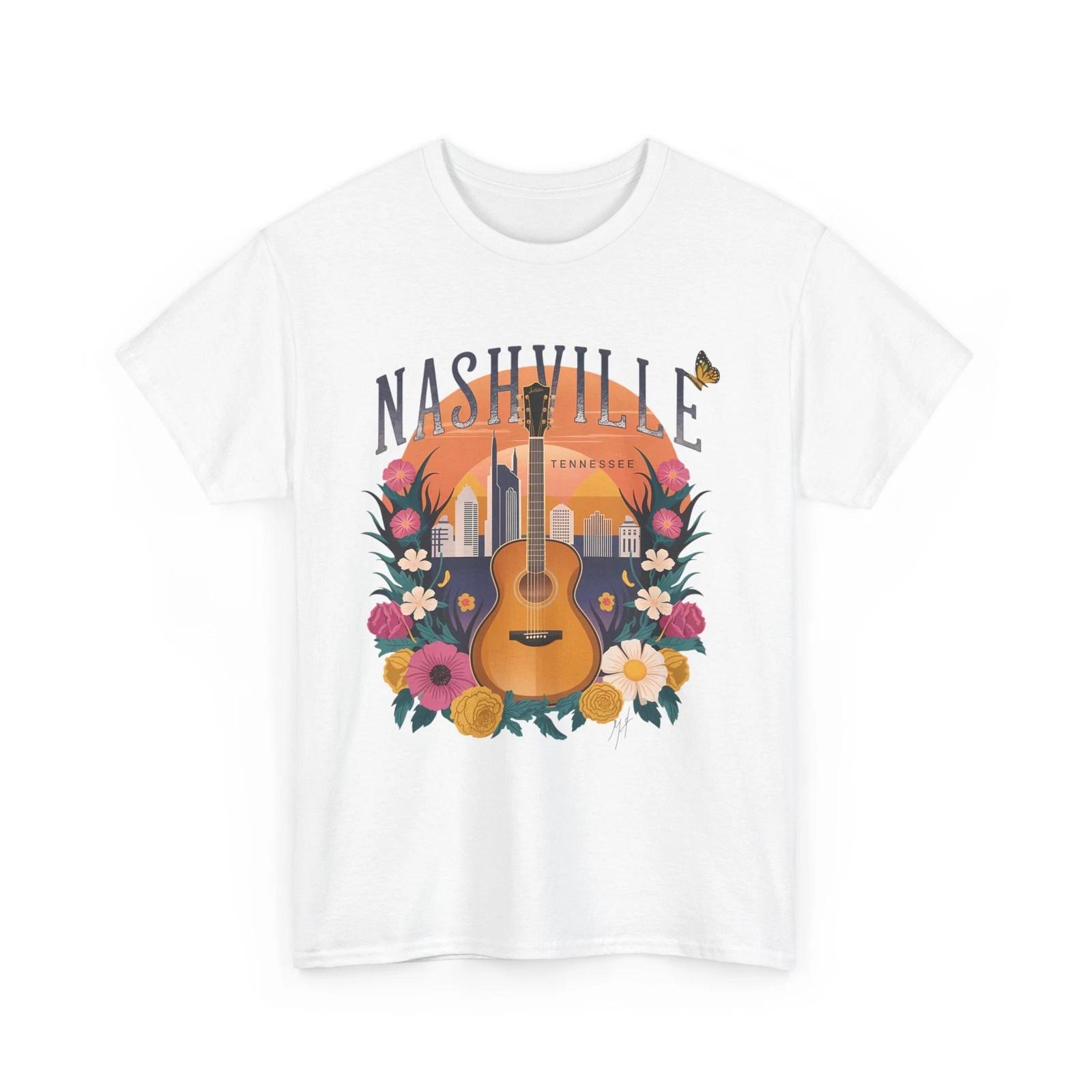 City Skyline T-Shirt | Urban Streetwear Tee | Nashville Tennessee 3XL