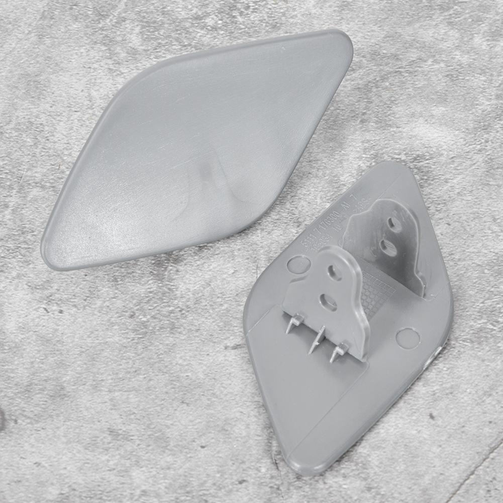 2pcs Left Right Headlight Washer Cover Cap 51657052427 Fits for X6 E71E2 20082014