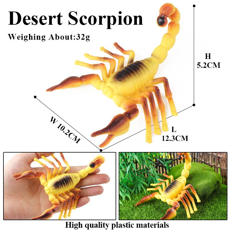 Oenux Insect Animals Model Figurine Butterfly Ant Dragonfly Spider Bee Mantis Scorpion Action Figures Educational Kid Toy Gift