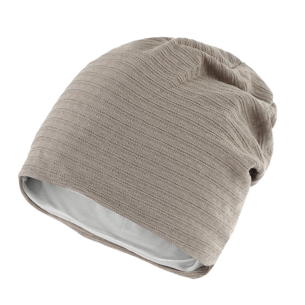 Leichte gestreifte Slouchy Sportmütze für Frühling/Sommer – Schweißableitend, winddicht, warm und perfekt für die Zeit nach der Geburt