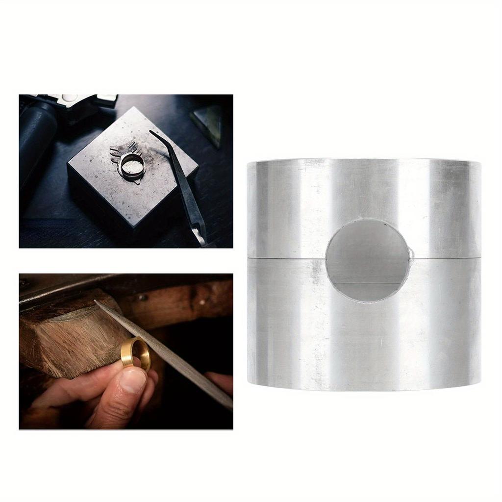 Schmuckschmelzgusswerkzeug, kompakter Schmuckgusstopf aus Aluminiumlegierung, multifunktionale Wärmeableitung für die Schmuckreparatur