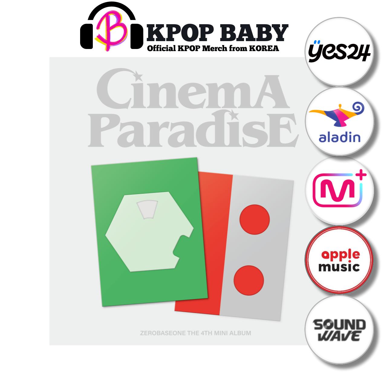 

[Предварительный заказ] ZEROBASEONE - 4-й мини-альбом [CINEMA PARADISE] (POB)