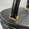 LOUIS VUITTON Epi Cannes Vanity Handbag black Women used