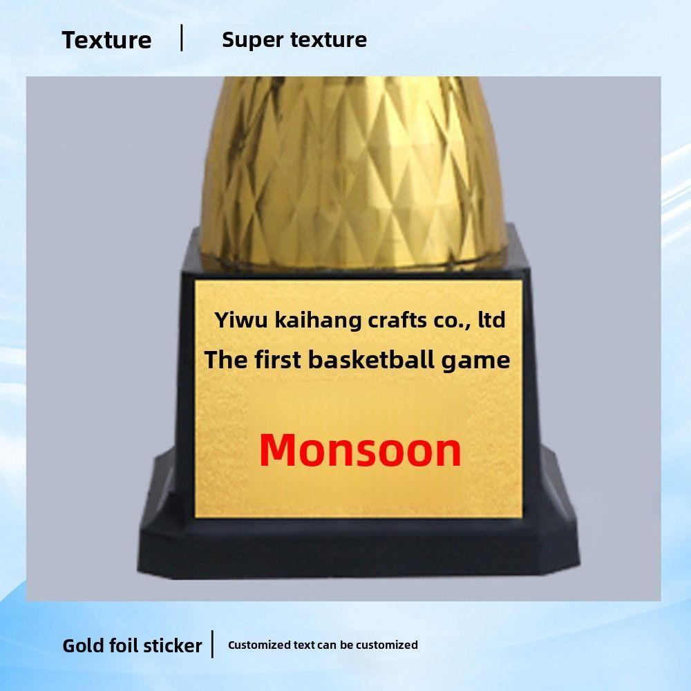 20/24.5/28.5cm Trophy Fidget Pentagram Star Golden Medal Bulk Trophies Durable Material Creative Design Party Supplies