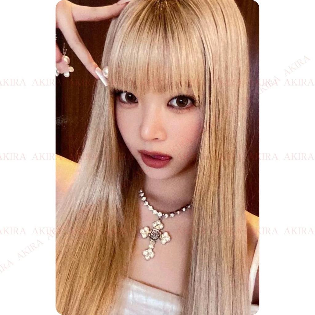 LE SSERAFIM HOT ALBUM JAPAN POB LUCKYDRAW PHOTO CARD Weverse UMS TR HMV