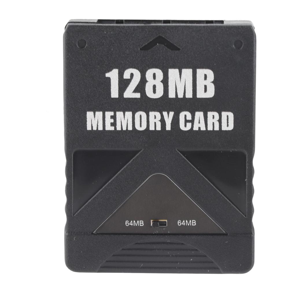 Game Console Memory Card 2 in 1 Plug and Play Stable Memory Card for PS2 Game Console128MB