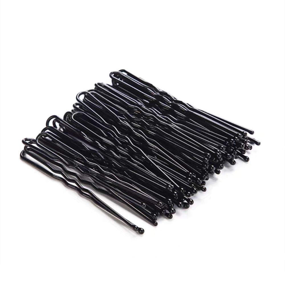 50 Stücke 5/6/7 cm U Form Haarspange Bobby Pin Frisur Haarnadeln Haarschmuck Metall Haarspangen Frauen