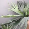 1PC Fake Plants Vertical Wall Accents Artificial Greenery For Floral Arrangements Simulated Deer Antlers & Euphorbia Modern