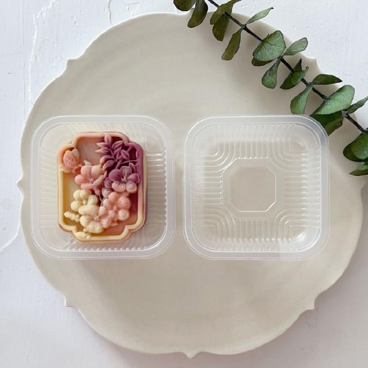 Pomegranate Flower Mooncake Press Mold Cookie Stamps Moon Cake Makers Decor Tool