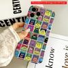 Colorful Monster Faces Phone Case All Inclusive Film Hard Phone Case, Compatible with iPhone 18 Pro Max 17 16 15 14 13 12 11