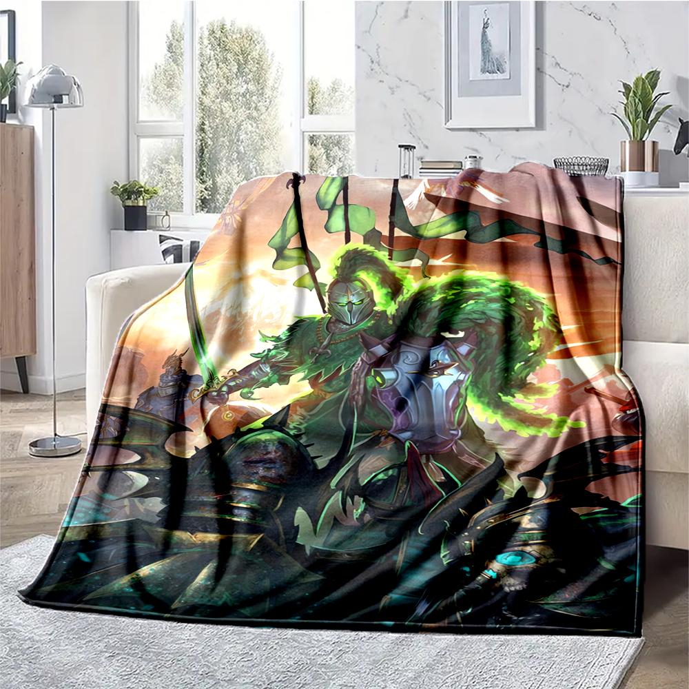 Total War Theme Printed Blanket - Perfect for Couch, Bed, Travel & Outdoor Use | Machine Washable, Cozy & Durable.