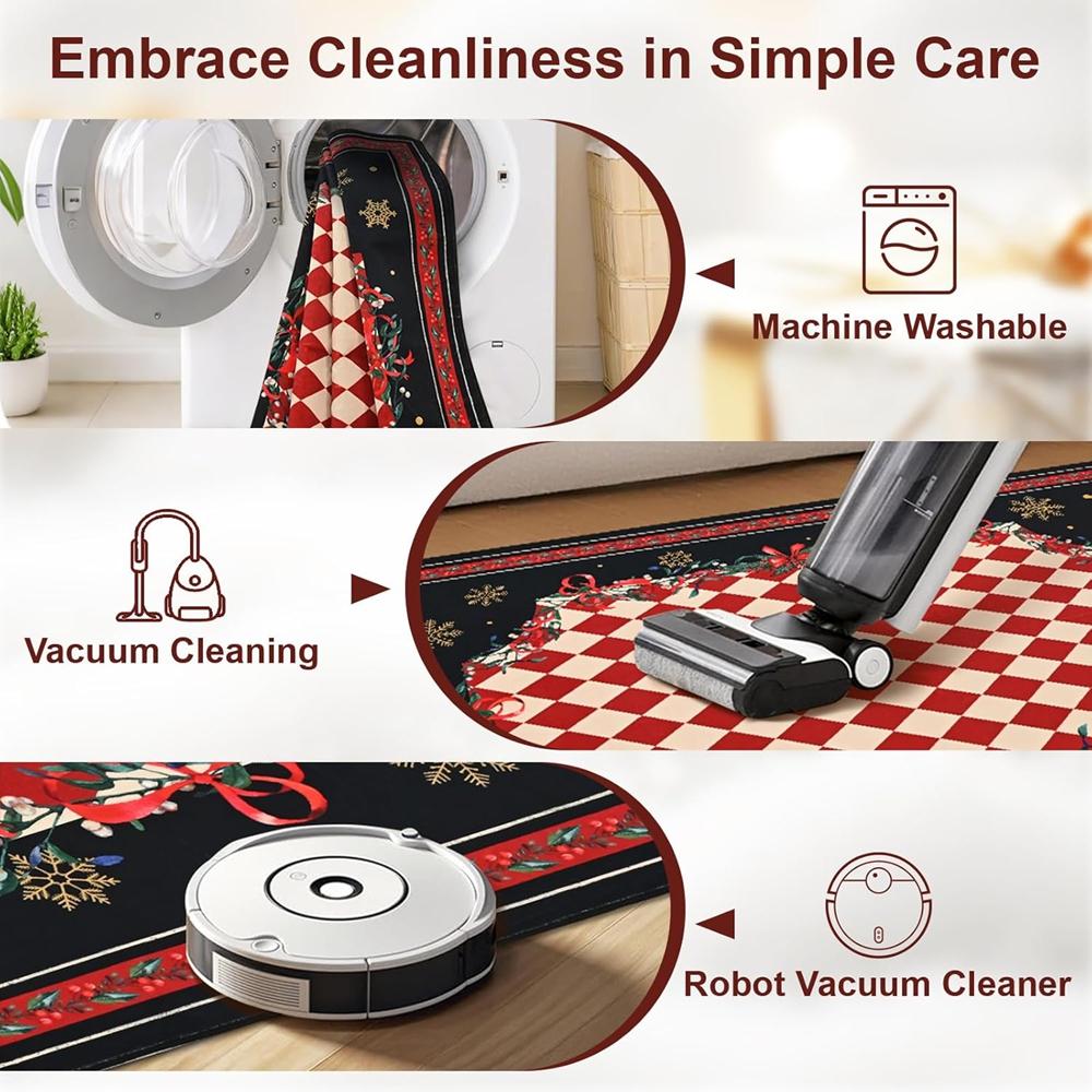 Bedroom Flannel Pattern Washable Carpet Fully Fitted Soft Winter Bedroom Non-slip Floor Mat Home Decoration