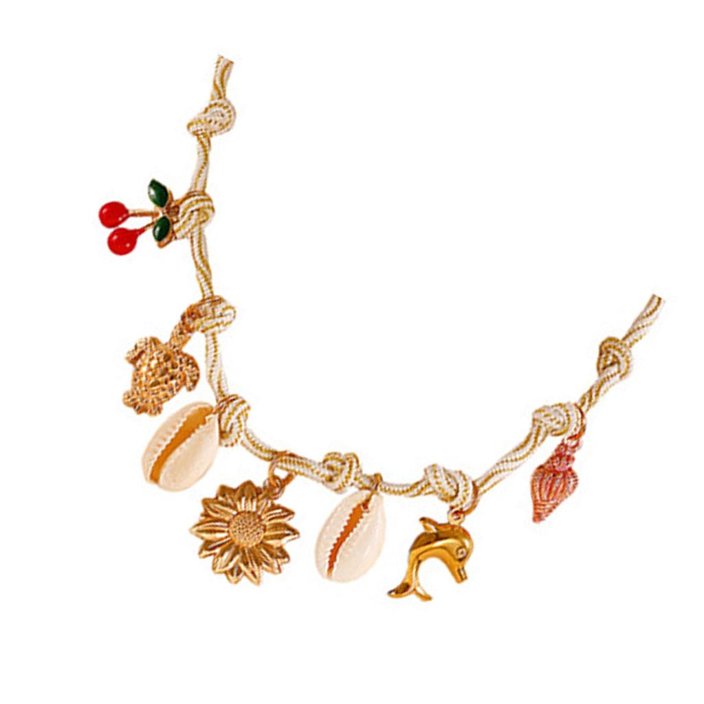 Artisanal Crafted Bohemian Necklace Shell Starfish Pendants Multi Strand Design Lightweight Jewelry Gift For Her