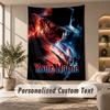 Tapestry Custom Name Text, Wall Hanging Tapestry Home Room DecorA Nightmare on Elm Street Freddy Krueger