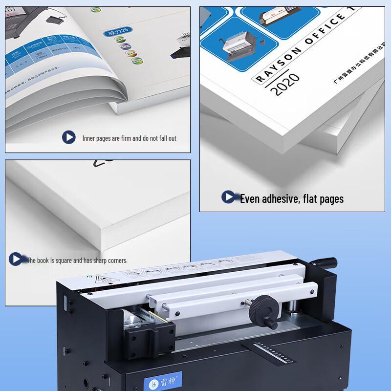 A4 Manual Thermal Binding Machine CN plug (adapter included)
