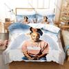 RIP DMX Duvet Cover + 2 Pillowcases, Hip Hop Legend Memorial Print Bedding Set Fans Unique Memorial Design Bedroom Bedding Set
