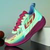 Foreign trade men's and women's shoes mesh basketball shoes spring and summer low-top fashion luminous tide training sports shoes