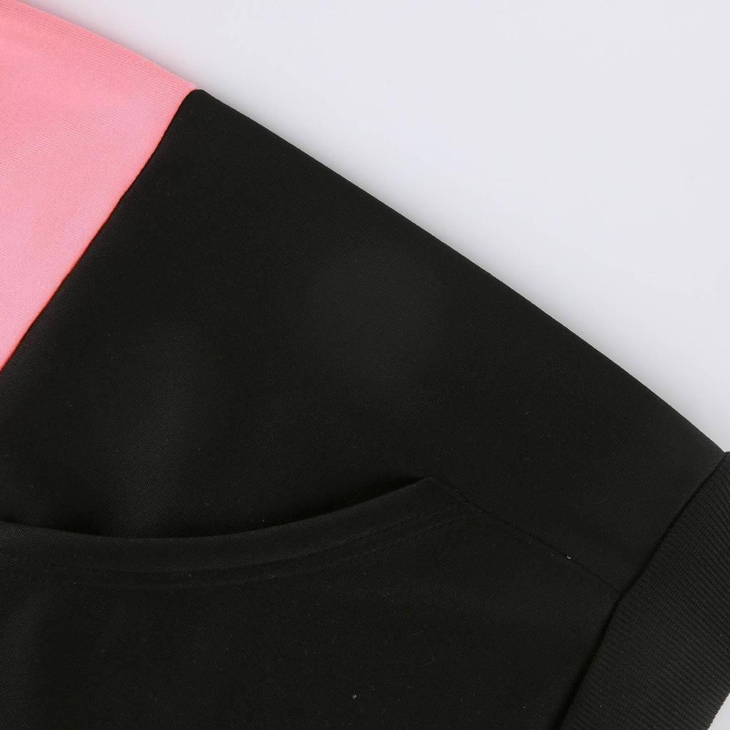 Lässiges modisches Sweatshirt für Damen, einfarbig, mit Kapuze