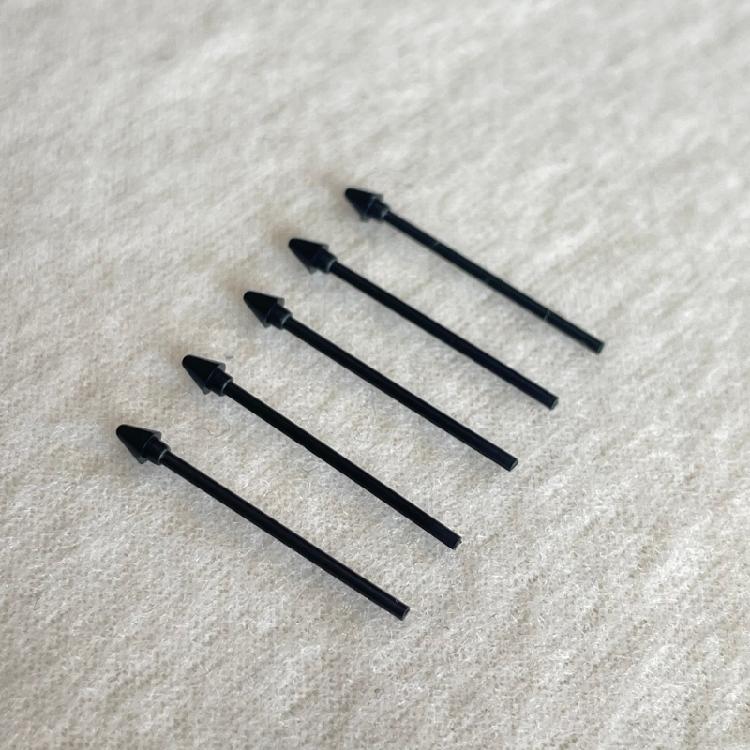 Förpackning med 5 pennpåfyllningar med klämma för säker fastsättning för Tab S11/S11Ultra Stylus-pennor