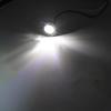 Aoling LED Side Markers, White Truck Marker Lamp RV Bus Shoulder Light Tiger