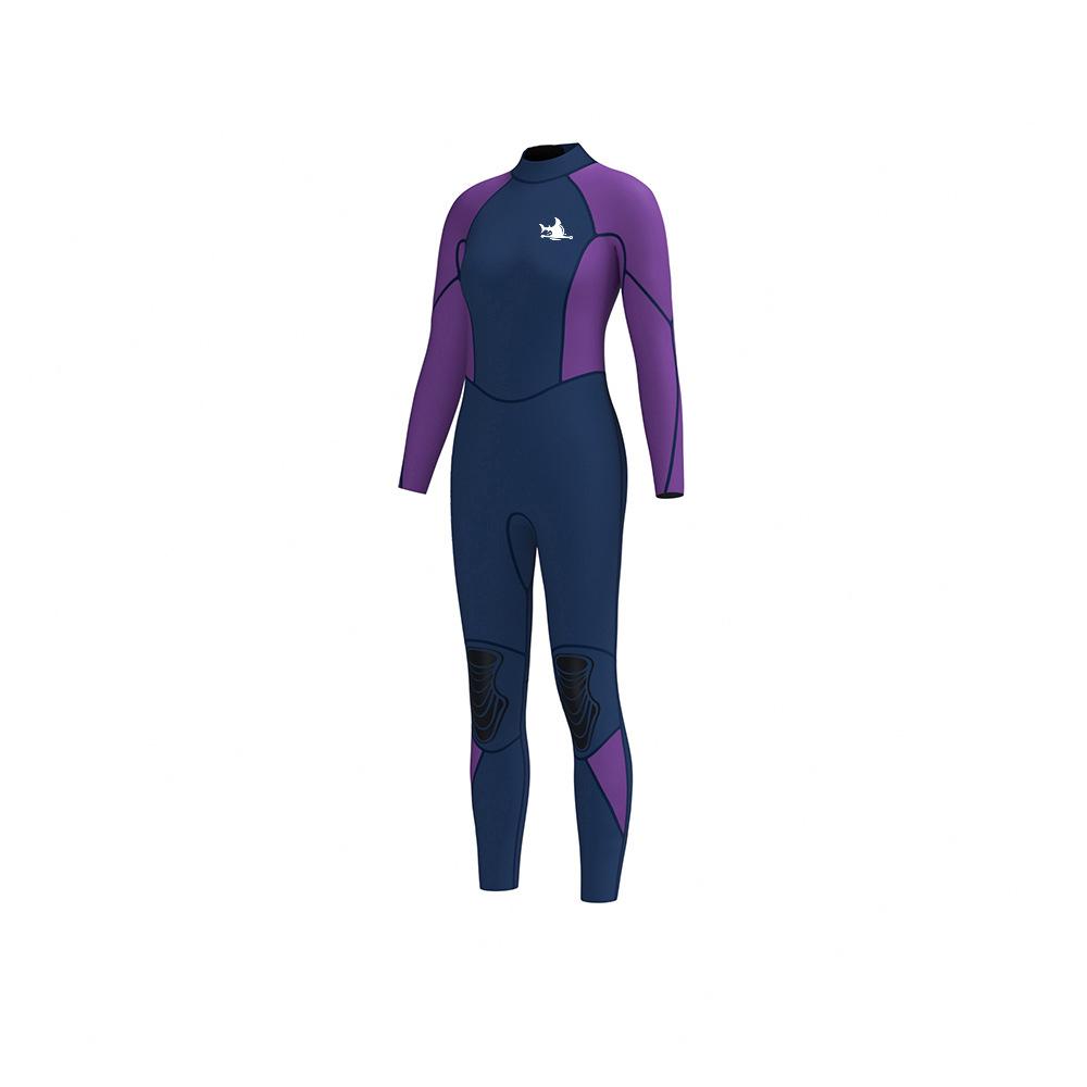 New 3mm Diving Suit Men's And Women's One-piece Surfing Suit Chloroprene Rubber Swimsuit Snorkeling Surfing Swimming Cold Proof And Warm