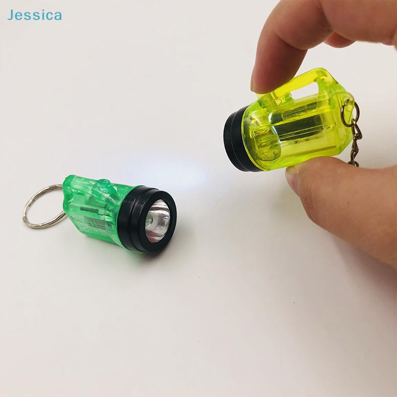 Bunte Mini-Taschenlampen-Schlüsselanhänger - Kleine LED-Taschenlampen für Kinderparty-Mitgebsel & Rucksack-Zubehör
