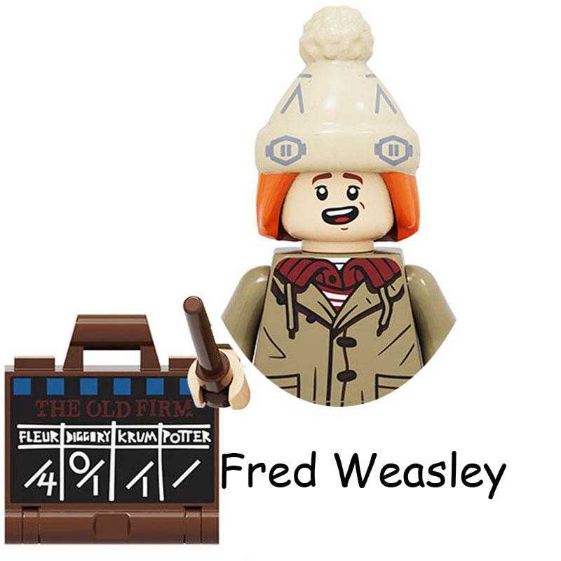 Magic Animals Newt's Case of Magical Thestral Patronus Stag ELK Fluffy Dementor Buckbeak Model Figure Blocks  Toy For Children