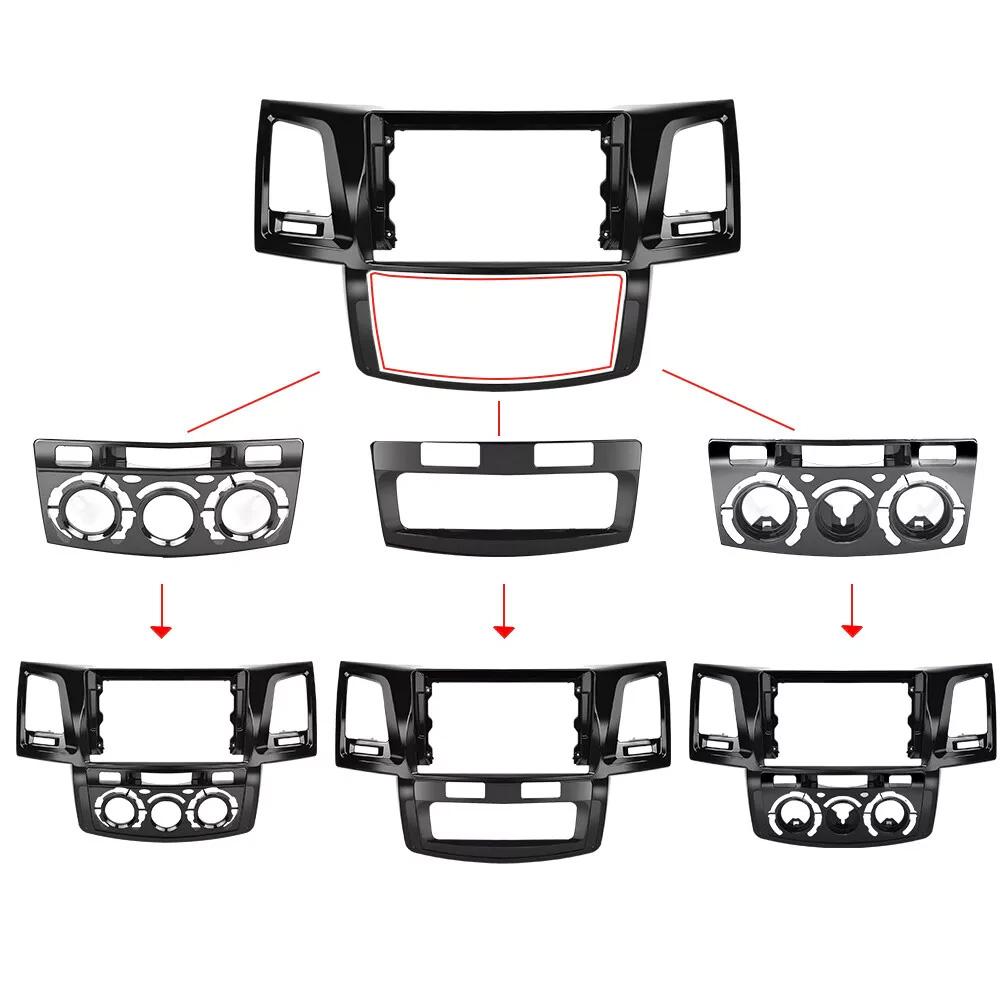 Android 13 2din Carplay Car Radio for Toyota Fortuner HILUX Revo Vigo 2007-2015 Multimedia Video Player Stereo GPS 2din Dvd