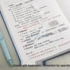 B5 Thick A4 Notebook for Students: Ideal for Junior High, High School, and Postgraduate Exam Notes